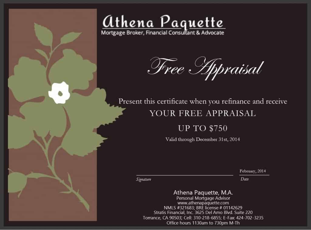 Free Appraisal for Investors Only! Athena Paquette